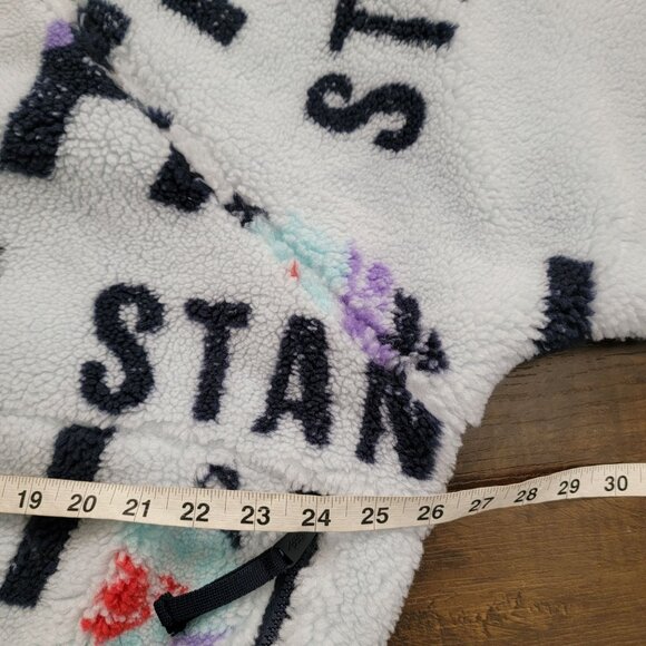 Free People Hit The Slopes Pullover Womens S Fleece Cozy Outdoors Boho Oversized - Picture 6 of 6